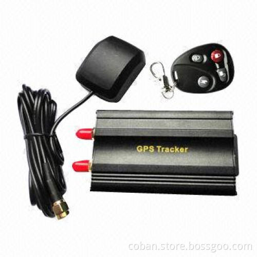 Dual SIM Card Vehicle GPS Tracker, Supports Lock Door by SMS